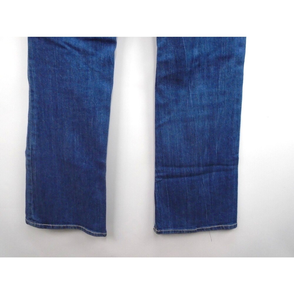 Rewind Women's Bootcut Jean Size 11 (33x32) Blue Denim Distressed - Picture 8 of 10